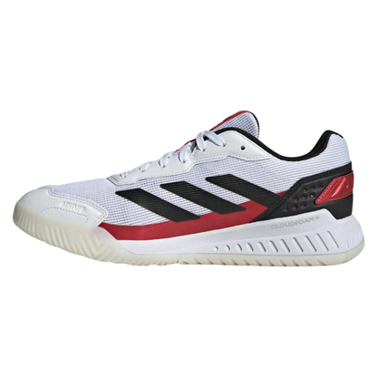 Chaussures de padel Homme Adidas Courtquick Blanc/Rouge
