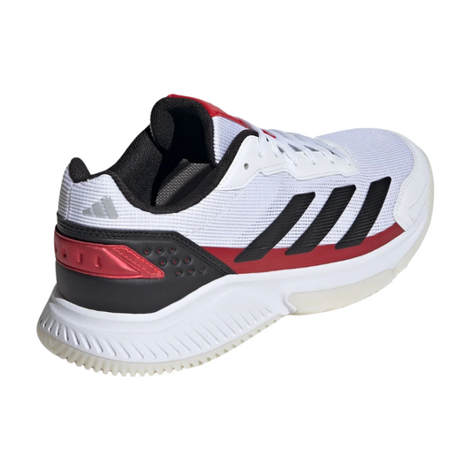 Chaussures de padel Homme Adidas Courtquick Blanc/Rouge