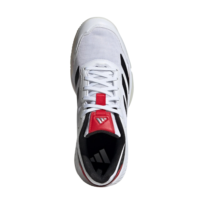 Chaussures de padel Homme Adidas Courtquick Blanc/Rouge