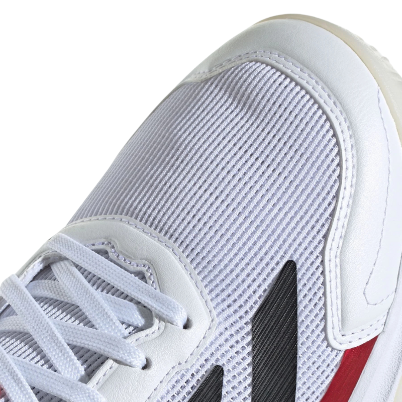 Chaussures de padel Homme Adidas Courtquick Blanc/Rouge
