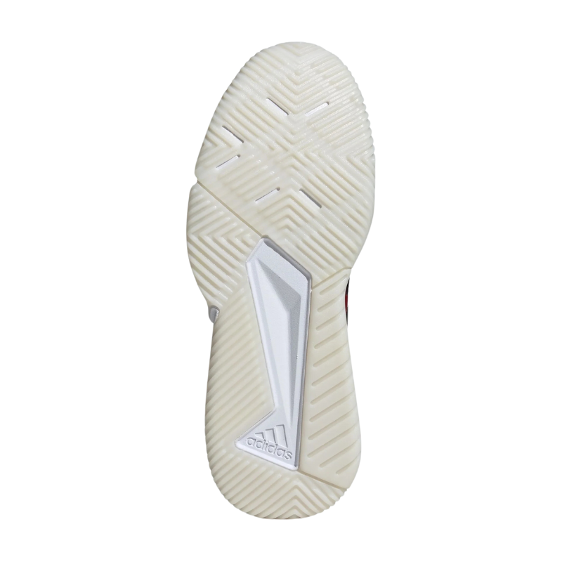 Chaussures de padel Homme Adidas Courtquick Blanc/Rouge