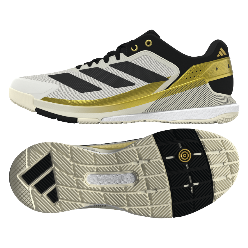 Chaussures de padel Homme Adidas Crazyquick Boost Blanc/Gold