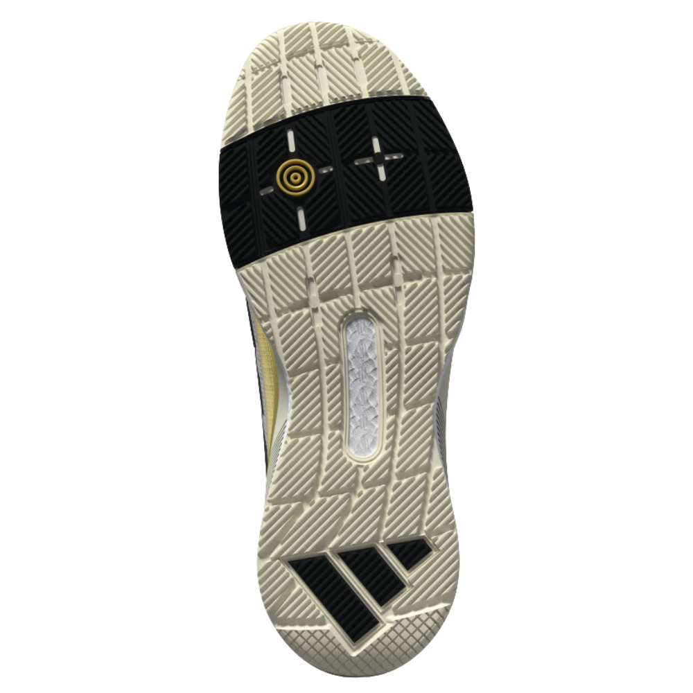 Chaussures de padel Homme Adidas Crazyquick Boost Blanc/Gold