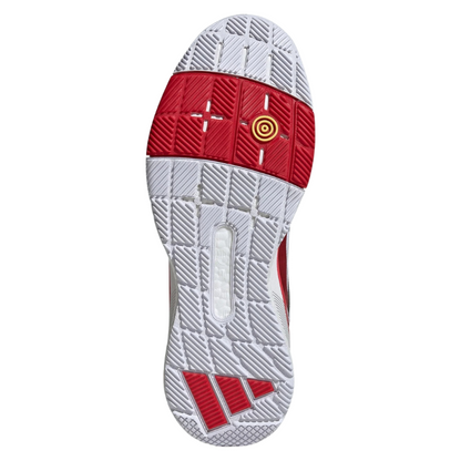 Chaussures de padel Homme Adidas Crazyquick Boost Blanc/Rouge