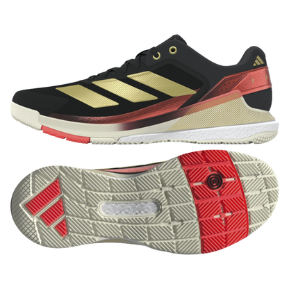 Chaussures de padel Homme Adidas Crazyquick Boost Noir/Gold