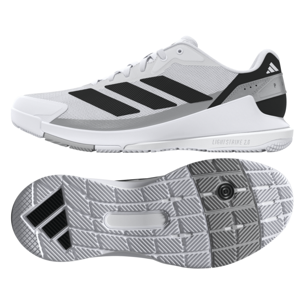 Chaussures de padel Homme Adidas Crazyquick LS Blanc/Gris