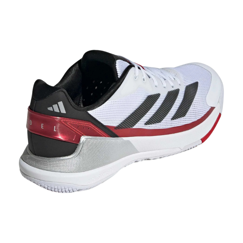 Chaussures de padel Homme Adidas Crazyquick LS Blanc/Rouge