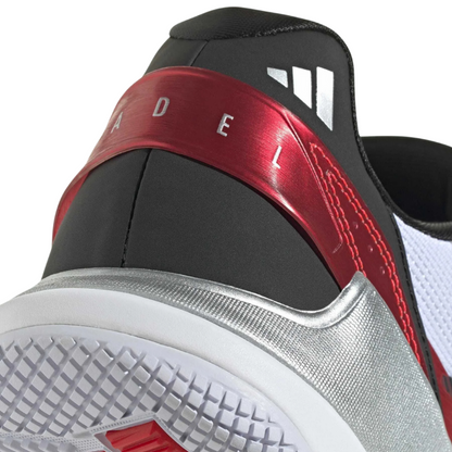 Chaussures de padel Homme Adidas Crazyquick LS Blanc/Rouge