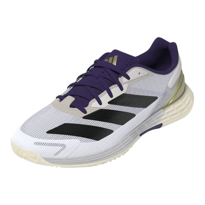 Chaussures de padel Homme Adidas Defiant Speed 2 Blanc/Violet