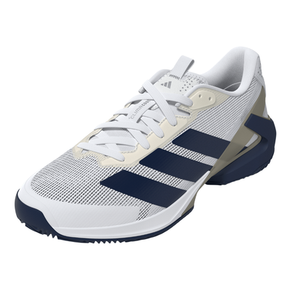Chaussures de padel Homme Adidas Adizero Ubersonic 5 Clay Blanc/Bleu