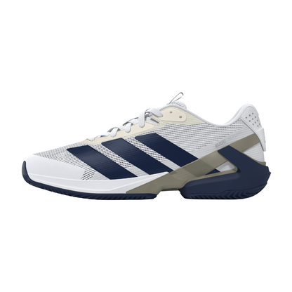 Chaussures de padel Homme Adidas Adizero Ubersonic 5 Clay Blanc/Bleu