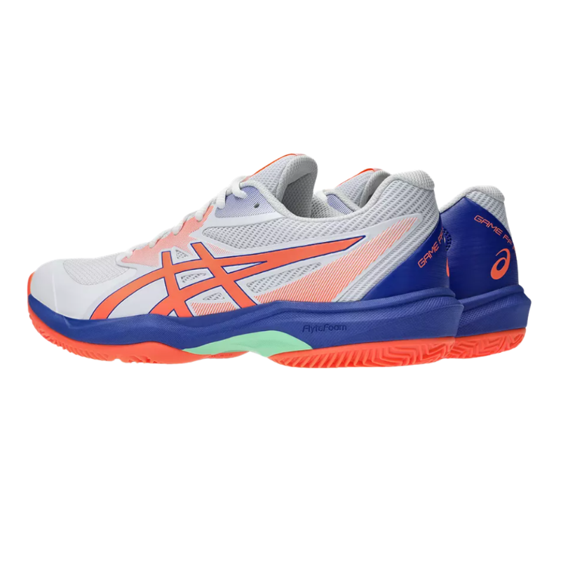 Chaussures de padel Homme Asics Game FF Padel Blanc/Orange