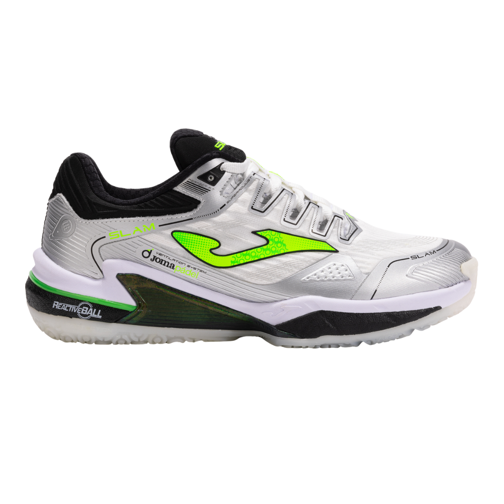 Chaussures de padel Homme Joma Slam Men 2512 Blanc