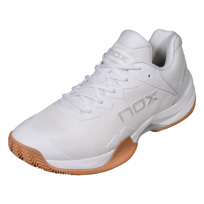 Chaussures de padel Unisexe Nox ML10 Hexa Blanc