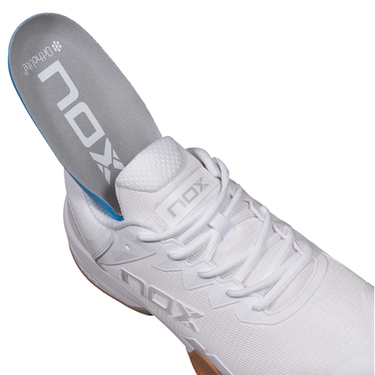 Chaussures de padel Unisexe Nox ML10 Hexa Blanc