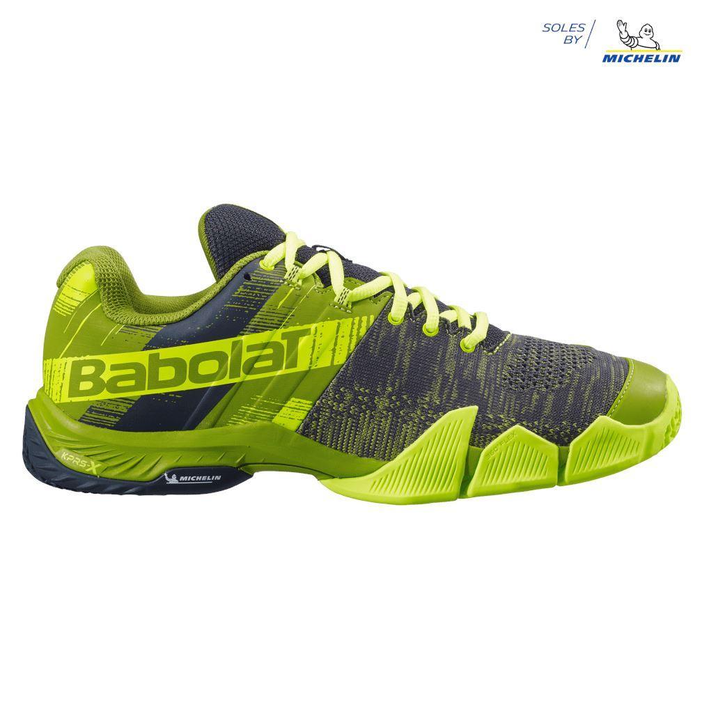 Chaussures de padel Homme Babolat Movea Jaune / Vert