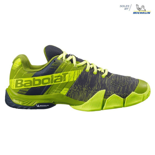 Chaussures de padel Homme Babolat Movea Jaune / Vert
