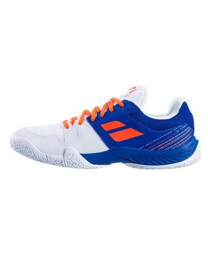 Chaussures de padel Homme Babolat Pulsa blanche/bleue
