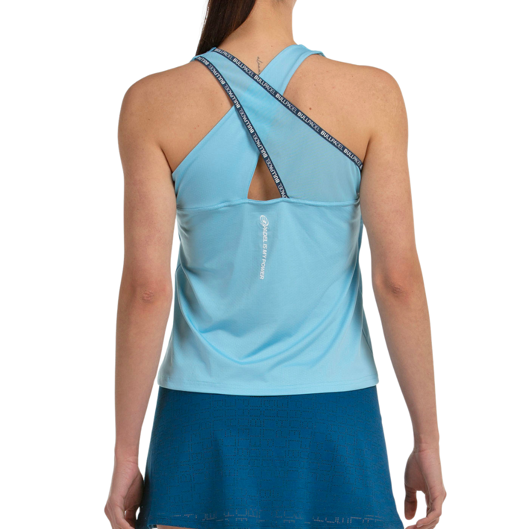 Débardeur Bullpadel Daca Bleu Femme