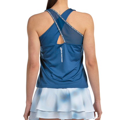 Débardeur Bullpadel Daca Bleu Marine Femme