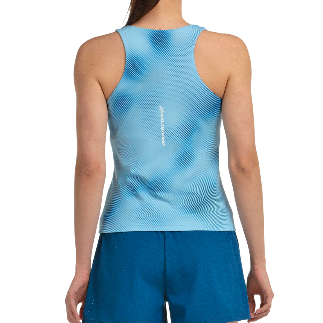 Débardeur Bullpadel Dan Bleu Femme