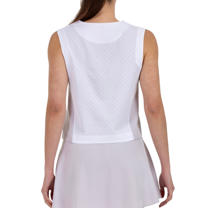 Débardeur Bullpadel Guadisa Blanc Femme