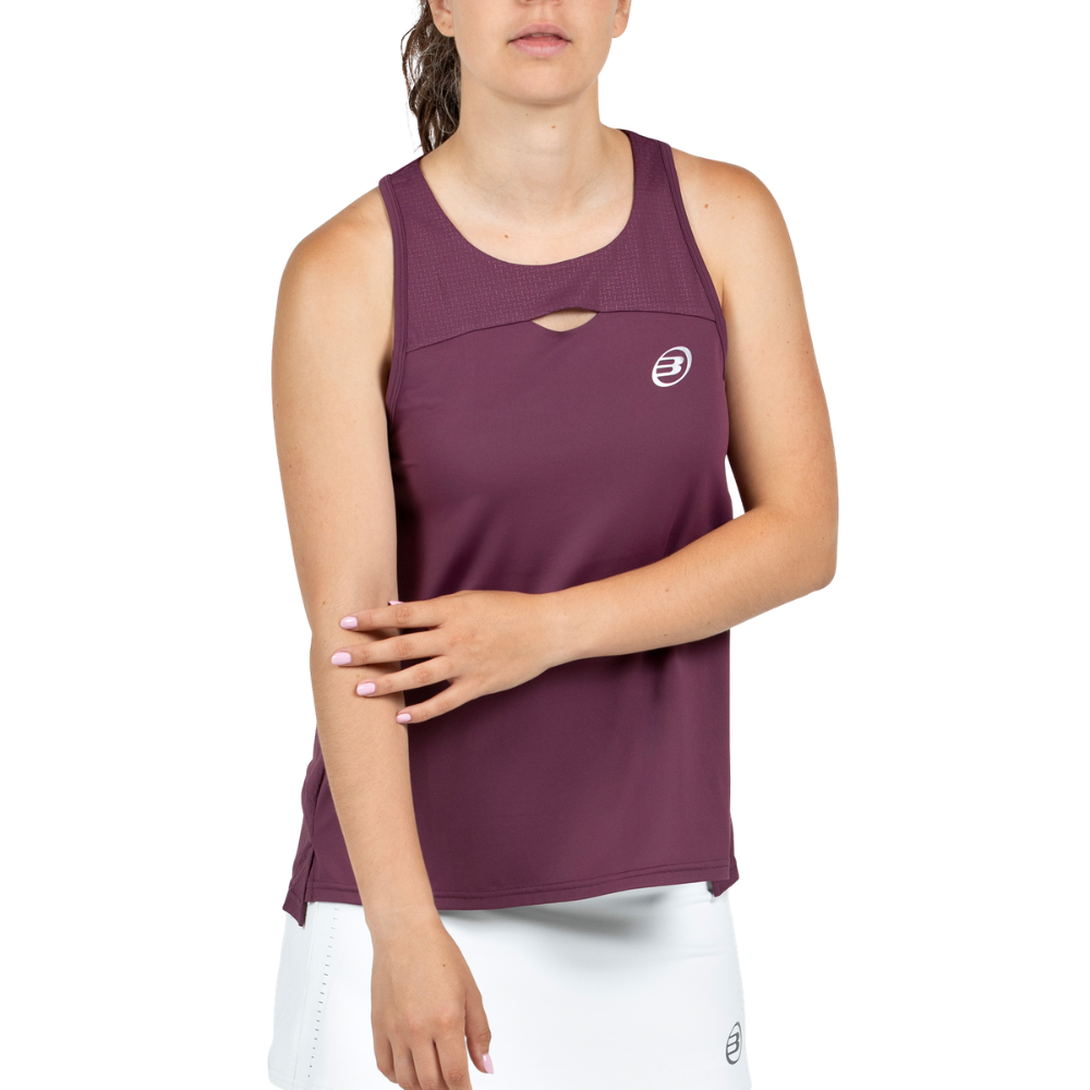 Débardeur Bullpadel Olene Rouge Femme - Esprit Padel Shop