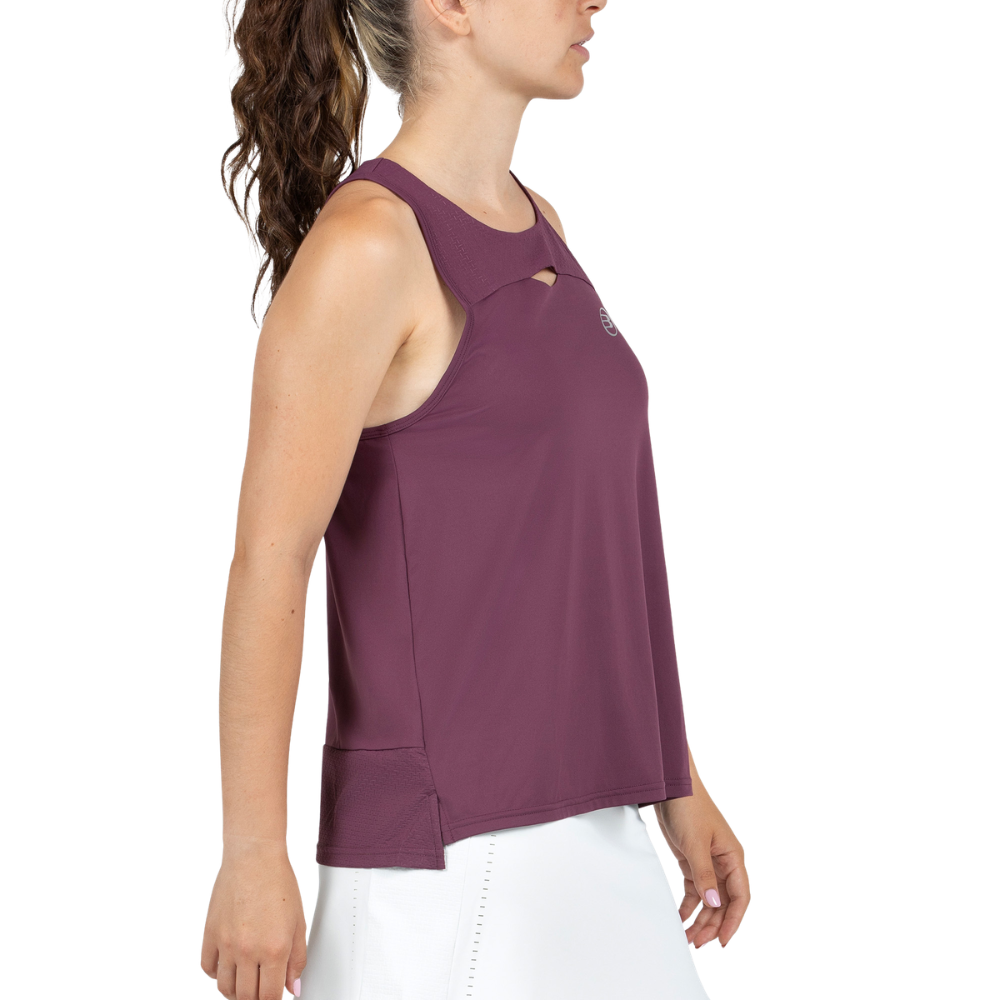 Débardeur Bullpadel Olene Rouge Femme - Esprit Padel Shop