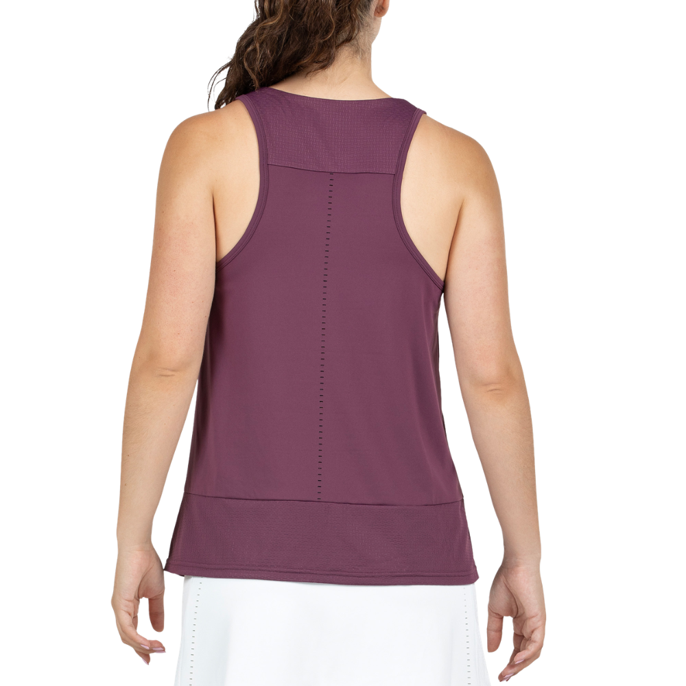 Débardeur Bullpadel Olene Rouge Femme - Esprit Padel Shop