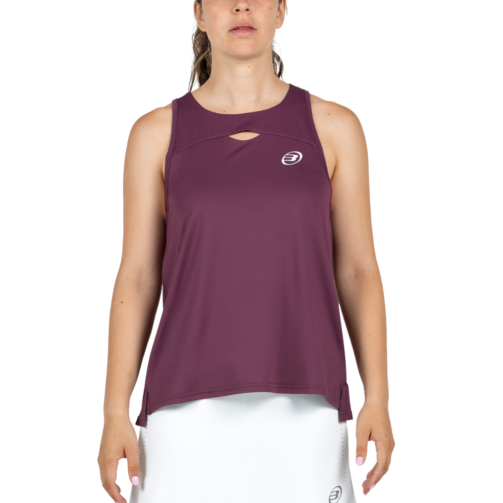 Débardeur Bullpadel Olene Rouge Femme - Esprit Padel Shop