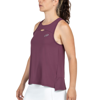 Débardeur Bullpadel Olene Rouge Femme - Esprit Padel Shop