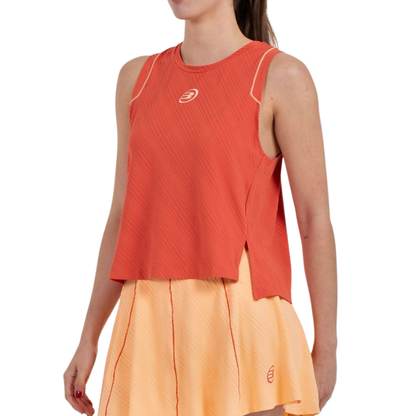 Débardeur Bullpadel Amalia Orange Femme