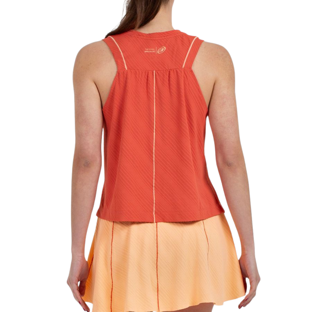 Débardeur Bullpadel Amalia Orange Femme
