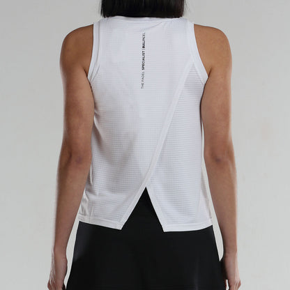 Débardeur Bullpadel Yema Blanc Femme