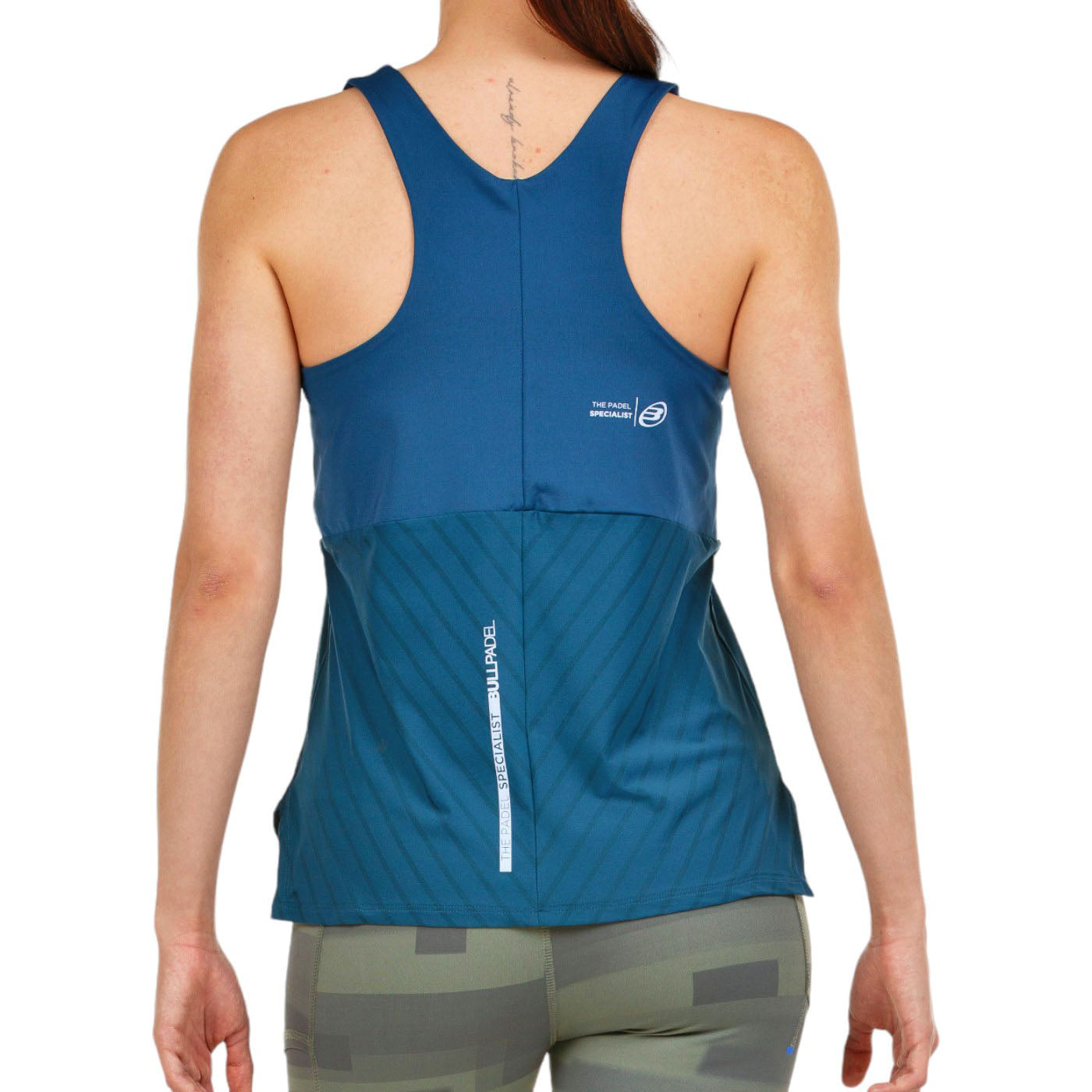 Débardeur Bullpadel Oza Bleu Marine Femme