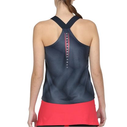 Débardeur Bullpadel Revenga Bleu Marine Femme