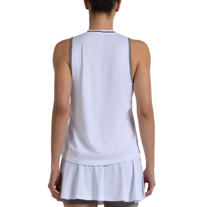 Débardeur Bullpadel Taila Blanc Femme