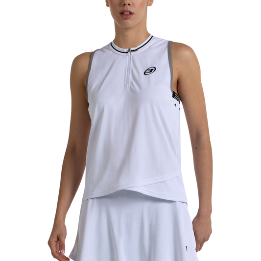 Débardeur Bullpadel Taila Blanc Femme