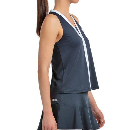 Débardeur Bullpadel Talita Bleu Marine Femme