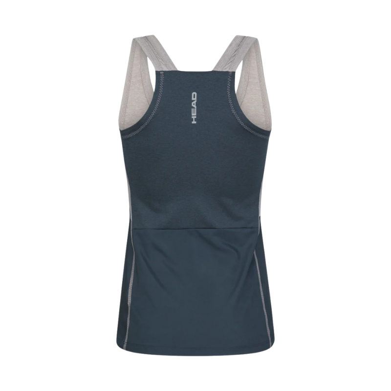 Débardeur Head Padel Tank Woman Bleu Femme