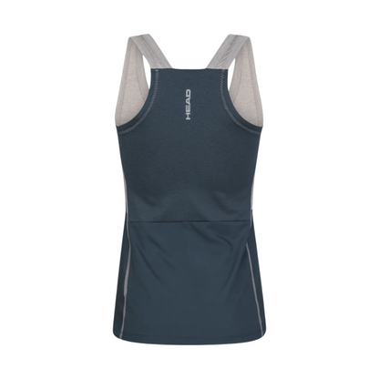 Débardeur Head Padel Tank Woman Bleu Femme