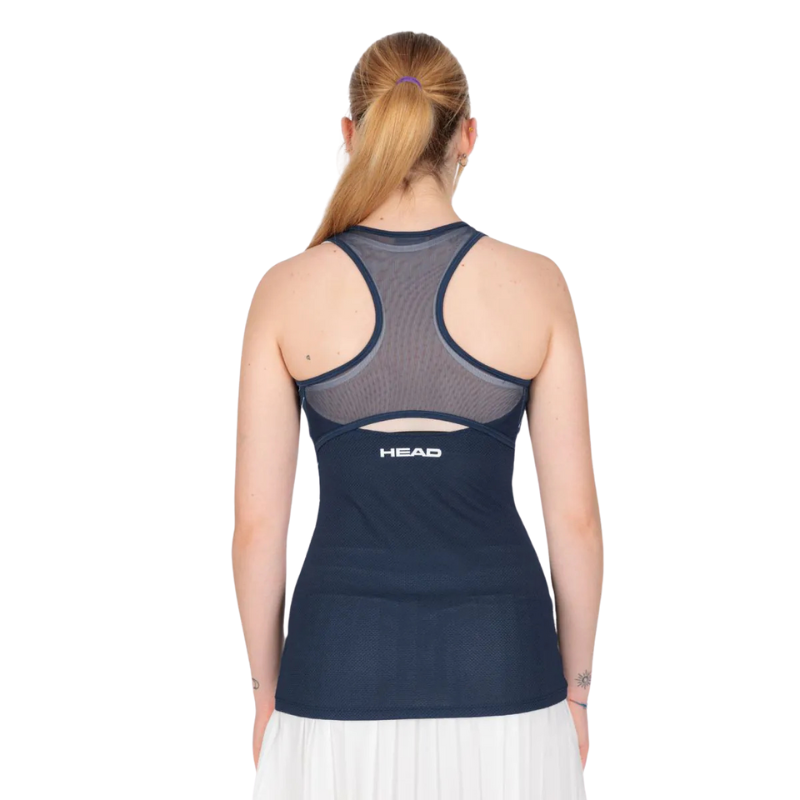 Débardeur Head Play Tech Tank Bleu Femme