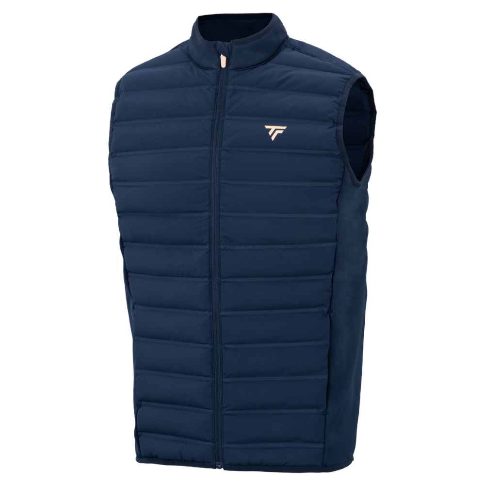 Doudoune Sans Manches Tecnifibre Bleu Marine - Esprit Padel Shop