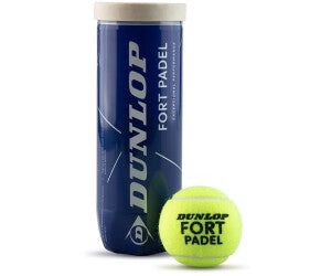 Tube de 3 balles Dunlop Fort Padel