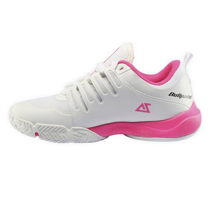Chaussures de padel Femme Bullpadel Flow Hybrid Fly 2021 Blanc et rose