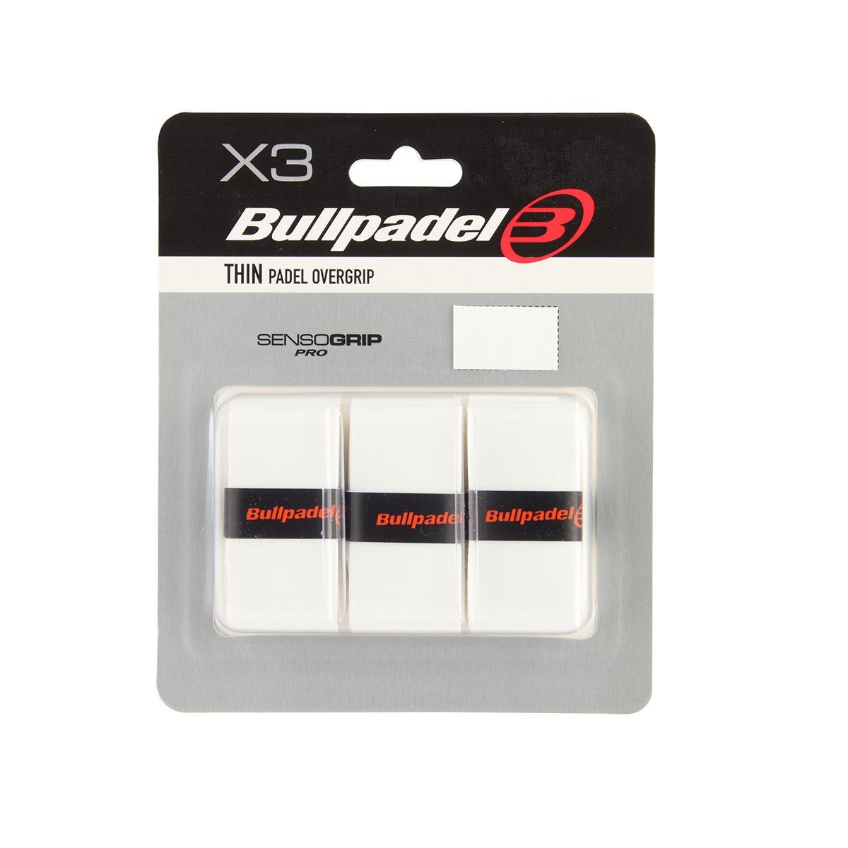 Surgrips Bullpadel Fin blanc GB1603 x3