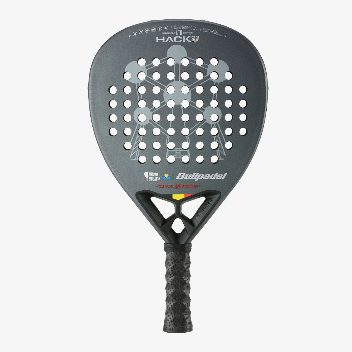 Raquette de padel Bullpadel Hack 03 Comfort LTD WPT Brussels 2023