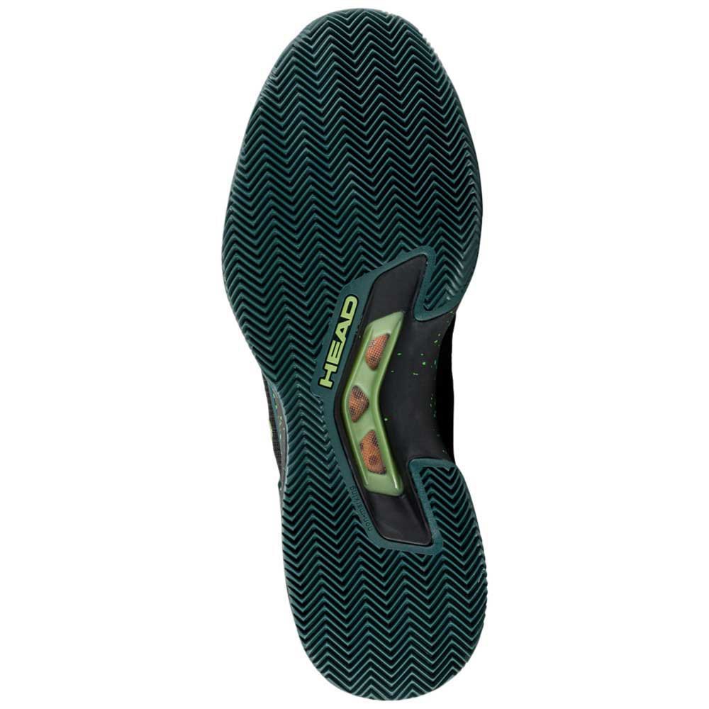 Chaussures de padel Homme Head Sprint Pro 3.5 Clay Noir/Vert
