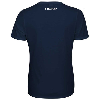 T-shirt Head Padel Font Bleu Femme