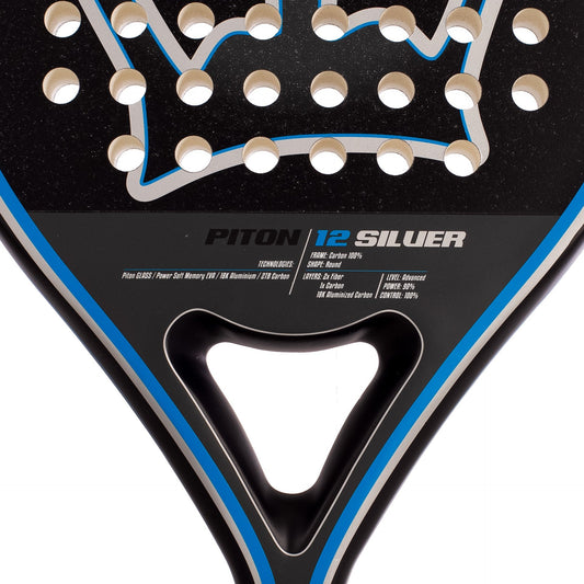 Raquette de padel Black Crown Piton 12 Silver